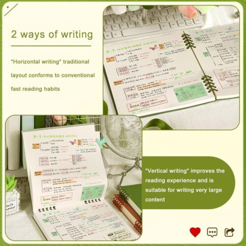 Grid Journal Notebook Refillable 1 Pack 2
