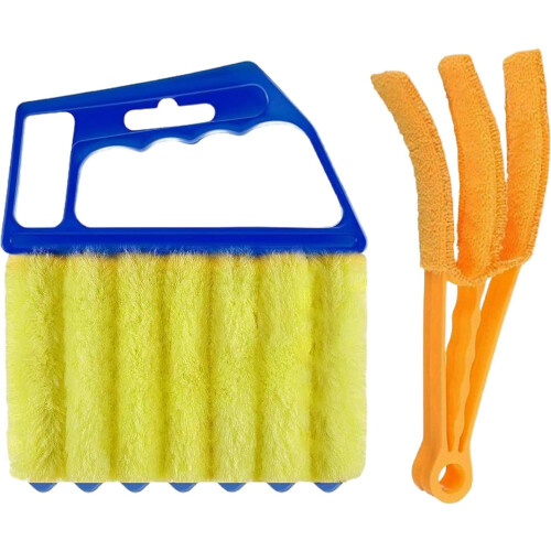 Brosse à poussière en microfibre lavable pour stores (1 pièce)