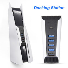 Estación de acoplamiento USB para PS5 5 en 1