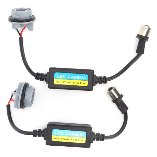 2pcs 1156 LED Decoder Canceller 12V Error-Free Canbus Bulb for Car
