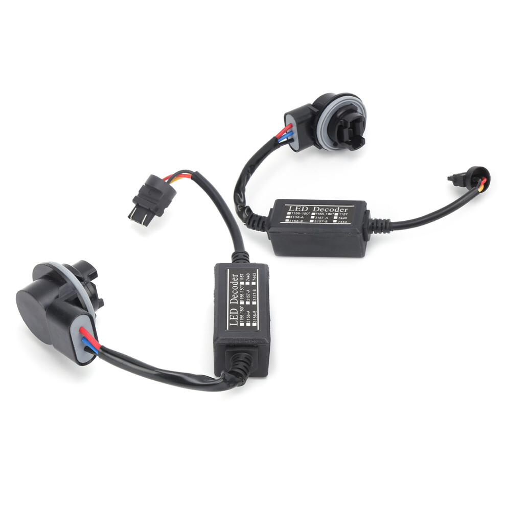 2Pcs 3157B Led Decoder Load Resistor Canbus Error Free Canceller For Car Headlights Light 7901391674456