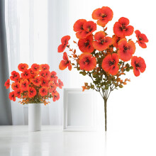 Kunstboeket met hortensia's voor thuis, bruiloftsdecoratie (1 stuk)