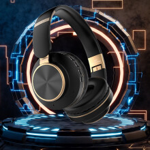 Stereo Gaming Headset – Bluetooth, Wireless, Over-Ear, HiFi Sound, Noise Reduction, Foldable, Lightweight, Long Battery Life, Compatible with