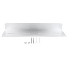 Eenvoudig te installeren decoratieve planken, zwevende metalen planken met een meervoudig gepolijst oppervlak, ruimtevaartaluminium, een verfijnde