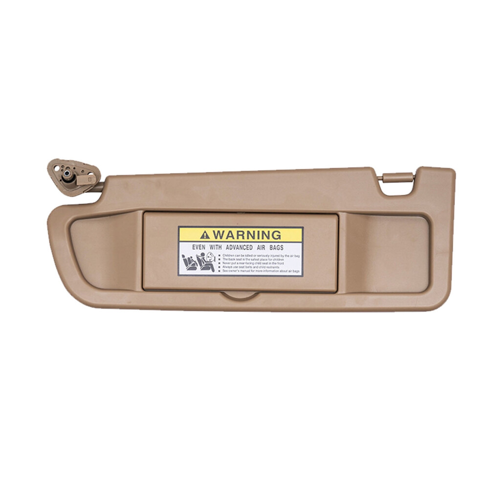 Left & Right Sun Visor For Honda Civic 2006Â2011, With Makeup Mirror, Replaces 83280-Sna-A01za (Left, ), Compatible With Honda Beige 9426043948078