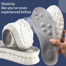 1 Pair Cloud Insoles – Memory Foam, Soft Foot Protection, 4D Super Soft Comfort for Men & Women, Compatible with Sports Shoes
