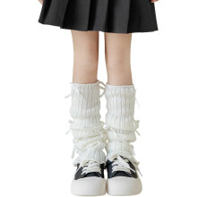 Winter Warm Leg Warmers for Girls Fall Fashion Kawaii Knitted Legwarmers Cute Soft Socks Accessories Kids 3-15 Years