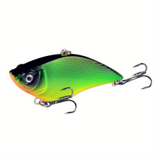 2PC Premium VIB Hard Bait Fishing Lure - 7cm/2.76in, 16g Sinking Crankbait with Rattle for Bass & Pike - Durable ABS Material