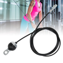 2.5M Steel Wire Rope Fitness Pulley Cable for Home Gym, 220lb Capacity