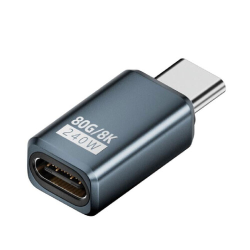 USB Type-C-adapter 240W 80Gbps 8K@60Hz