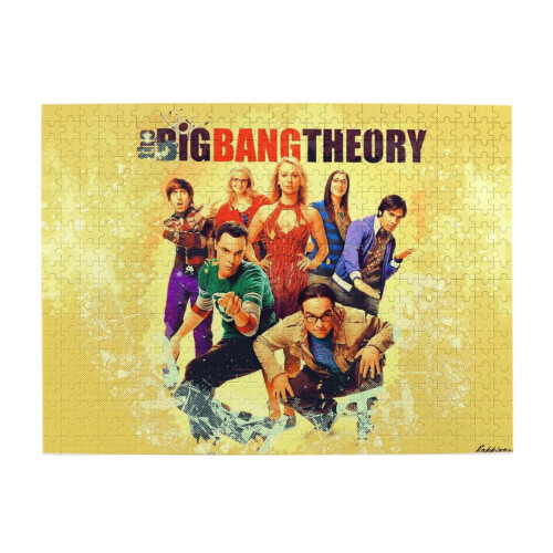 Παζλ The Big Bang Theory, 500 κομμάτια παζλ Δώρο Παιχνίδια Τέχνη Διακόσμηση Σπιτιού 2