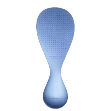 Reislöffel aus PP, weiß/rosa/blau