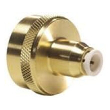 Adaptateur tuyau en laiton vers tube 3/4" FHT x 1/4" Barbillon