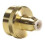 Sárgaréz tömlő-cső adapter 3/4" FHT x1/4" Barb 1