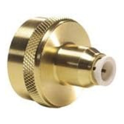 Sárgaréz tömlő-cső adapter 3/4" FHT x1/4" Barb