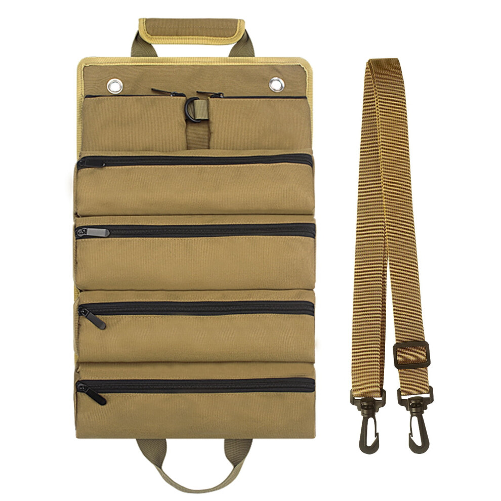 Oxford Cloth Tool Roll Bag For Mechanics 1 Pack 908436128469