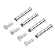 4pcs Computer Fan Screws for 25mm Thickness Fan Cooling Fan Mount Screws Secure and Stable Computer Fan Screws