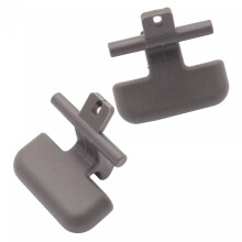 Clips de cierre grises para la consola central del Hyundai Sonata 2009-2010