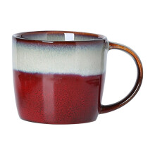 Gradient Ceramic Coffee Mug 350ml – Insulated Handcrafted Porcelain Cup, Wide Mouth & Ergonomic Handle, Heat-Retaining Tea Cup for Home/Office