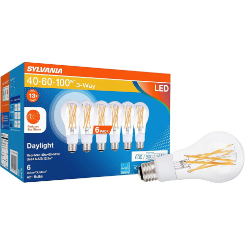 Λαμπτήρας A21LED3 κατευθύνσεων Ισοδύναμο 40/60/100W 5000K φως ημέρας