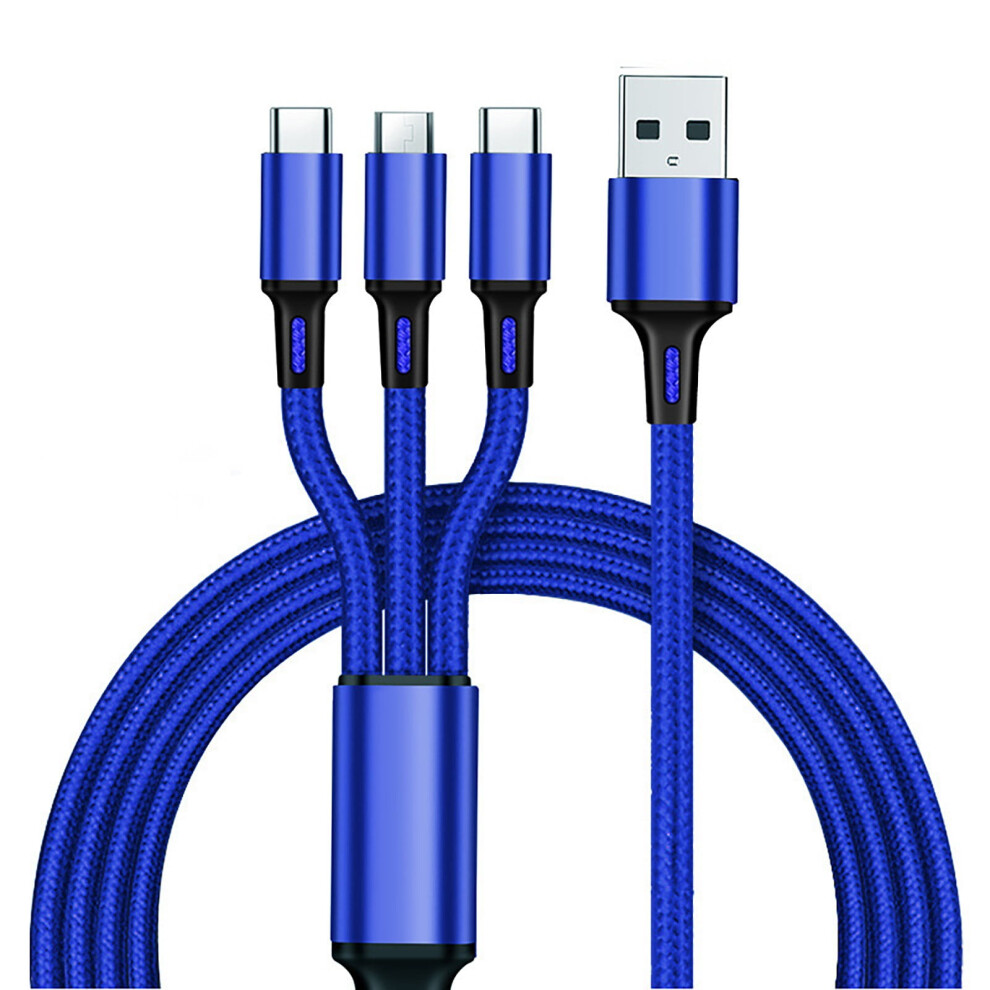 Usb Fast Charging Nylon Braided Cable 3Ft 9122141483984