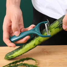 Vegetable Peeler Kitchen Scraper - Stainless Steel Blade, Ergonomic Handle, Multi-Functional Fruit and Potato Tool, Easy to Clean, Compact Design