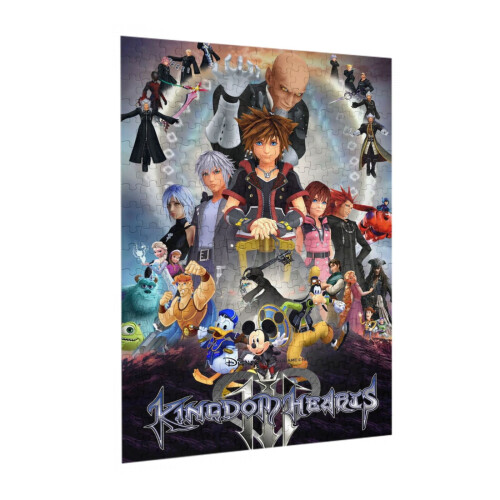 Το παζλ Kingdom Hearts, 300 κομμάτια παζλ Δώρο Παιχνίδια Τέχνη Διακόσμηση Σπιτιού 1