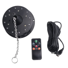 Rotating Disco Ball Motor Lights with Remote,18 LEDs for 12 16 20 24inch Mirror Ball Rotator(NotIncludedB