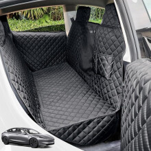 Vedenpitävä koiranistuimen suojus Tesla Model 3:lle ja Y:lle takaistuimelle