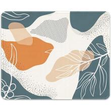 Alfombrilla de ratón de goma con estampado playero, 30 x 25 cm (12 x 10 pulgadas)