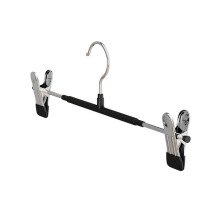 Clothes Drying Rack,12inch Pant Hangers Skirt Hangers with Clips Non Hangers for Thin Saving Hangers