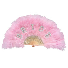 Éventail pliant en dentelle blanche pour future mariée, accessoire de mariage (1 pièce)