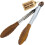 Pinça de cozinha de madeira de nogueira de 30 cm (12 polegadas) 1