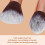 10pcs Makeup Brush Set - Face, Powder, Eyeshadow, Black 8