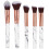 10pcs Makeup Brush Set - Face, Powder, Eyeshadow, Black 4