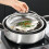 Steamer Pot Steaming Basket Reusable Vegetable Rack 3
