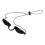 Flexible UV Protective Tanning Bed Goggles, Black, Lightweight 2
