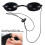 Flexible UV Protective Tanning Bed Goggles, Black, Lightweight 5