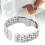 Luxury Stainless Steel Watch Band Replacement 18mm Adjustable Strap Accessory 2