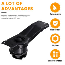 Linke Motorhalterung für Autos, MR510312, 1093A006, für Pajero 1996-2001 4G94, Motorzubehör
