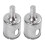 2Pcs 25mm Glass Ceramic Tile Hole Saw Drill Bit Cutter 1