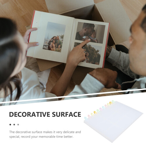 Clear Photo Album Rectangular For Family 1 Set 2