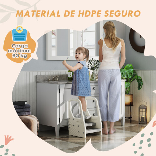 Taburete para Niño Gris 43 x 42 x 65.5 cm 2