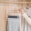 Multi-functional thickened five-layer pants rack non-slip multi-layer household wardrobe hanging pants scarf storage rack pants rack pants hanger 4
