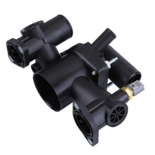 AP03 AJ89485 Thermostaathuis en Wateruitlaat voor  Vanden Plas S-Type XJ8 XJR 4.2L 2003-2005