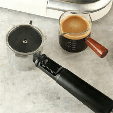 51mm Coffee Pods Handle Portafilter for Espresso Machine Uniform Heating, Rich Crema Precisions Extraction