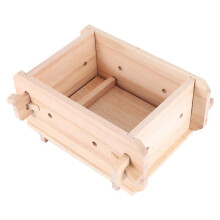 3X NarzęDzie do Form Tofu, Zdejmowane Drewniane PudełKo na Prasę, Kuchnia Domowa Tofu Maker Zestaw Form do Prasowania dla Majsterkowiczów Forma do