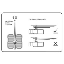 2X High Torque Quartz Clock Movement Replacement Mechanism 13 Inch Long Hands for DIY Clock Repair Tool Parts