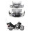 Chrome Front Rear  Tip for  Electra Glide Road King Heritage Softail 2