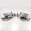 Punta Parafango Anteriore Posteriore Cromata per  Electra Glide Road King Heritage Softail 10